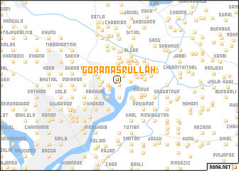 map of Gora Nasrullāh