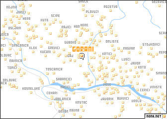 map of Gorani