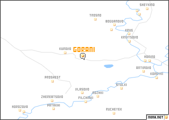 map of Gorani