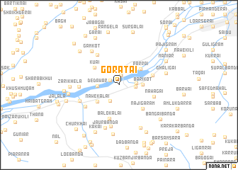map of Goratai