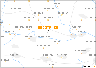 map of Gorayevka