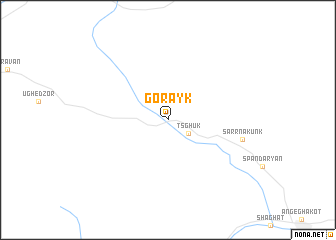 map of Goraykʼ