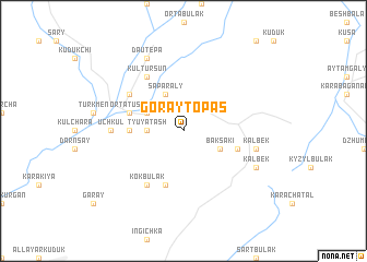 map of Goray-Topas