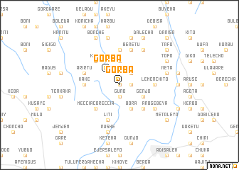 map of Gorba