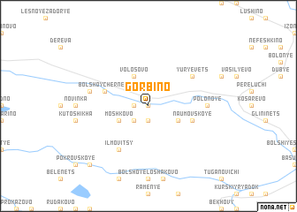 map of Gorbino