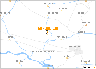 map of Gorbovichi