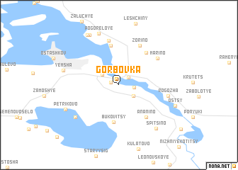 map of Gorbovka