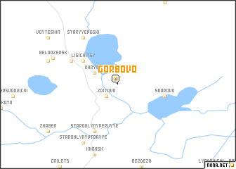 map of Gorbovo