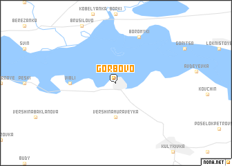 map of Gorbovo