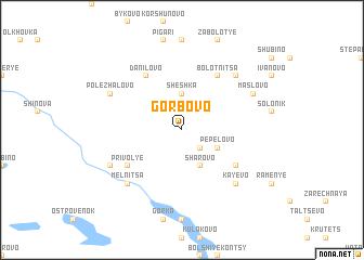 map of Gorbovo