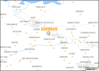 map of Gorbovo