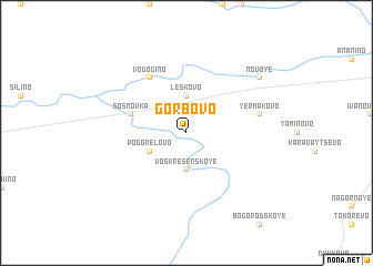map of Gorbovo