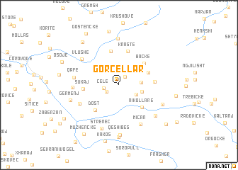 map of Gorçellar