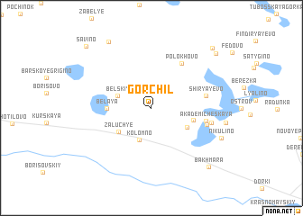 map of Gorchil\