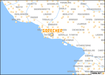 map of Gorecher