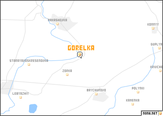 map of Gorelka