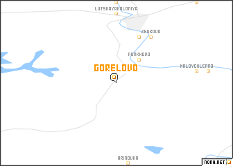map of Gorelovo