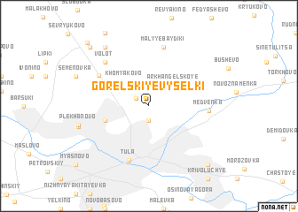 map of Gorel\