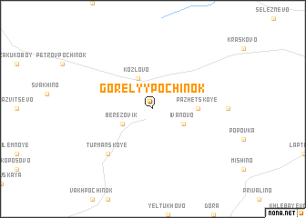 map of Gorelyy Pochinok