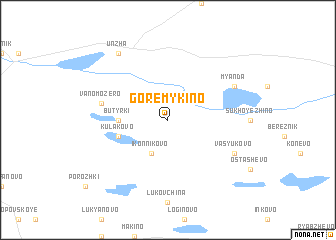 map of Goremykino