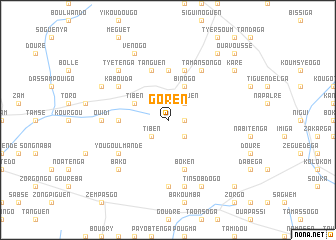 map of Goren