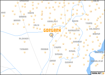 map of Gorgarh