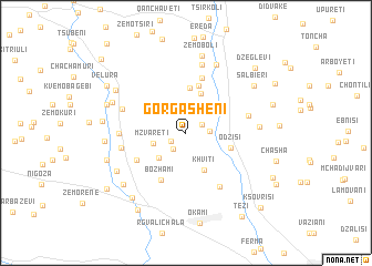 map of Gorgasheni