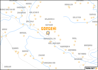 map of Gorgeh\