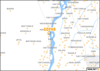 map of Gorha