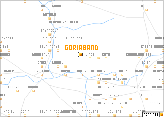 map of Goria Band