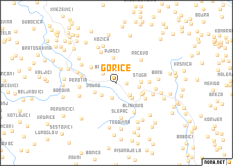 map of (( Gorice ))