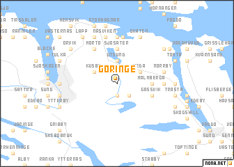 map of Göringe