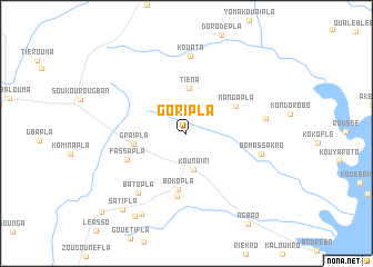 map of Goripla