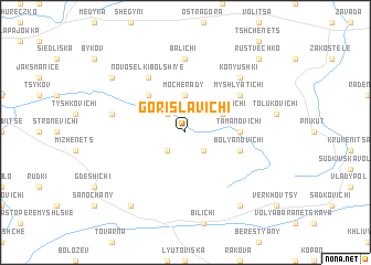 map of Gorislavichi