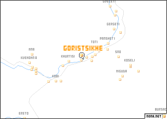 map of Gorists\