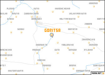 map of Goritsa