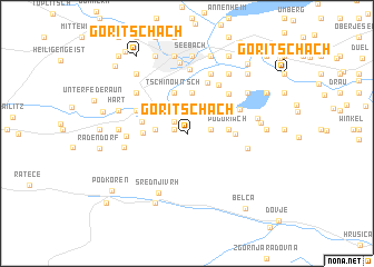 map of Goritschach