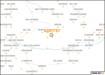 map of Goritsy