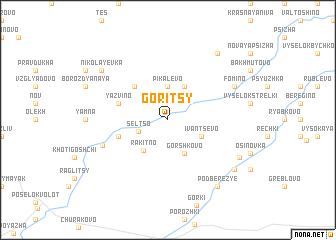 map of Goritsy