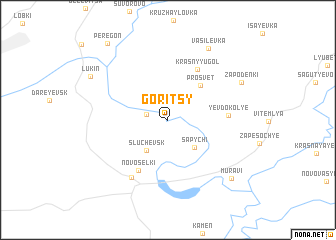 map of Goritsy