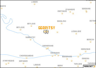 map of Goritsy