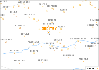 map of Goritsy