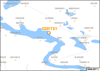 map of Goritsy