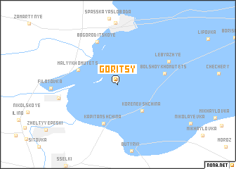 map of Goritsy