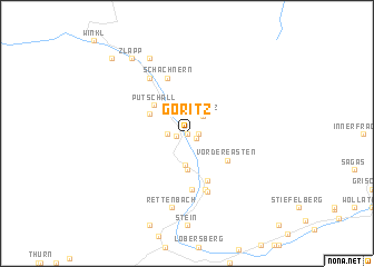 map of Göritz