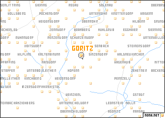 map of Göritz