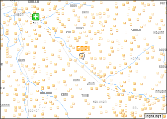 map of Gori