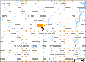 map of Gorkai