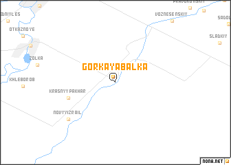 map of Gor\