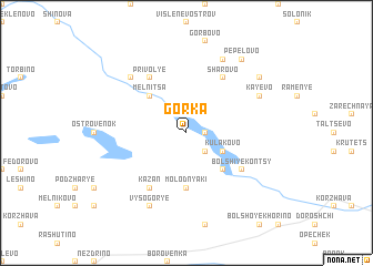 map of Gorka